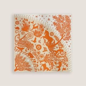 Hermes Sous le Charme d'Orphee Detail Scarf 45